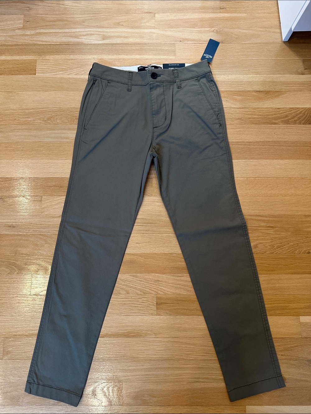 Hollister Olive Green Men's Chino Pants